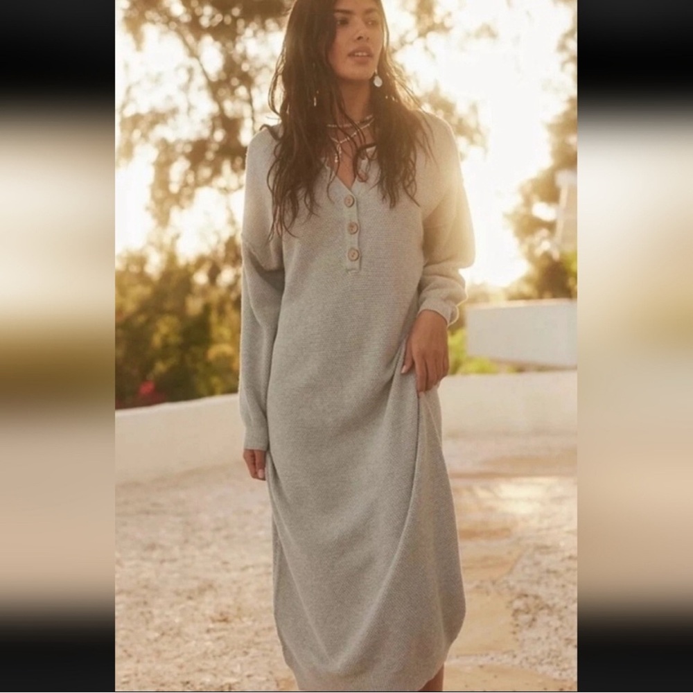 Free People Beach Hailee Midi Maxi Dress XS
